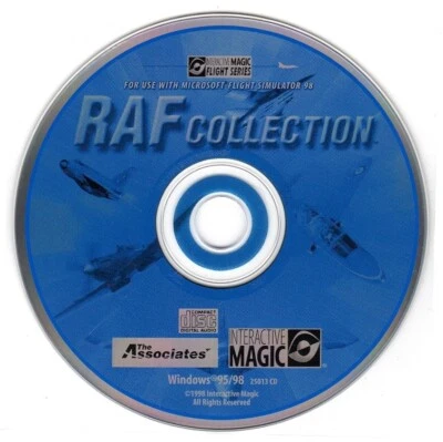 RAF Collection (PC-CD, 1998) for FS98 Windows 95/98 - NEW CD in SLEEVE - Image 1 of 3