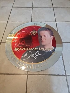 Dale Earnhardt Jr Budweiser Glass Mirror NASCAR Anheuser Busch Vintage 2004 JR - Picture 1 of 7