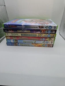 Shrek 6 DVD Komplett Film Konvolut Sammlung Kinder Dreamworks Gratis Versand - Bild 1 von 3