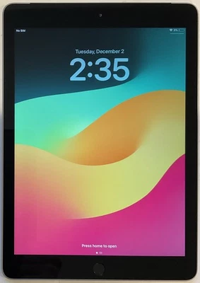 TESTED USED Wi-Fi + 4G UNLOCKED 9.7" APPLE iPad 6TH GEN, 128GB A1954 MR7C2LL/A - Image 1 of 4