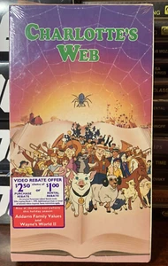 Charlotte's Web (VHS, 1993) McDonald's Promotional, NEW & Sealed - Picture 1 of 6