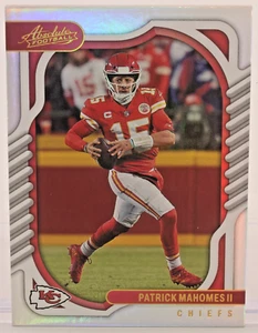 2022 Panini Absolute Football 100pt Patrick Mahomes II #38 Kansas City Chiefs - Picture 1 of 2