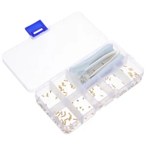 Screwdriver Tweezers And Tiny Screws Glasses Repair Kit For Eyeglass Frames - Picture 1 of 12