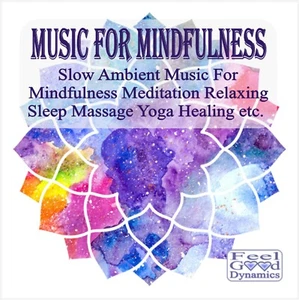 Music For Mindfulness CD For Meditation, Relaxing, Reiki, Yoga, Healing etc. - Picture 1 of 1