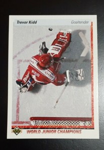 Trevor Kidd Canada 1990-91 Upper Deck #463 World Juniors 