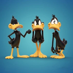 Hand Painted  Duck 3d Printed Figure Hand Made Statue 3D printing - Picture 1 of 10