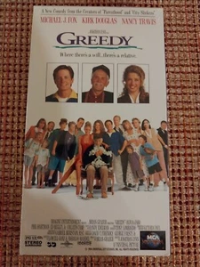 GREEDY (VHS, 1994) Michael J. Fox NEW Sealed - Picture 1 of 5