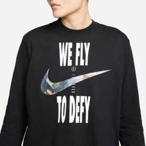 Nike Dri-FIT Swoosh Fly Boxy Shirt Womens Size XXL Loose Streetwear Gorpcore NEW - Picture 1 of 5