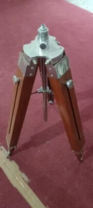 wooden antique tripod floor lamp stand shade tripod gift/decore - Picture 1 of 5