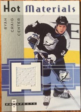 2005-06 Fleer Hot Prospects Hot Materials Ryan Craig #HM-RC Tampa Bay Lightning