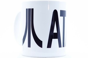 Atari Logo 11oz Coffee Mug Sublimated Retro 80s Video Games