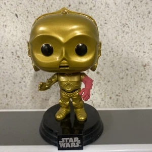 Funko POP! Star Wars force Awaken #64 C-3PO Red Arm Loose Figure - Picture 1 of 4