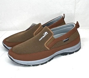 Cna-Trop Men's Slip-on Comfort Shoes Brown size 48 US 13.5 new - Picture 1 of 10