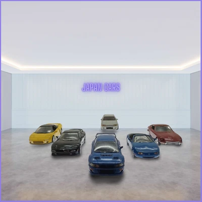 Modellini auto collezione Edicola japan Cars 1/43 ImprezaWRC 240Z MX5 Die Cast - Immagine 1 di 4