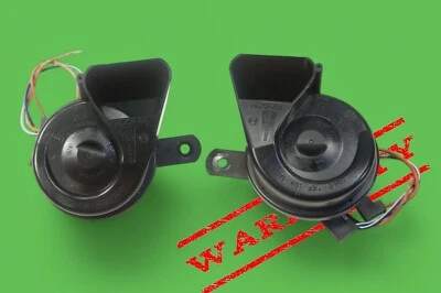 OEM 2006-2011 mercedes gl450 ml350 low high pitch tone note signal horn pair 2 p - Image 1 of 4