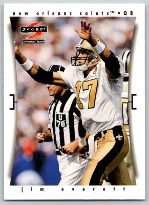 1997 Score Jim Everett #26 New Orleans Saints - Image 1 of 2