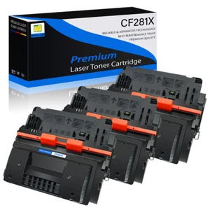 Toner 3PK CF281X pour multifonction HP LaserJet Enterprise M630h M630f M630dn M606dn M605dh - Photo 1/24