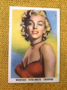 MARILYN MONROE 1955 Crispies Vita Brits Trading Card