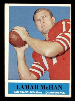 1964 Philadelphia Football #163 Lamar Mchan VG/EX *e1 - Image 1 of 2
