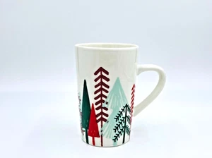 Starbucks Árboles de Navidad Holiday Alto Cerámica 16 oz. Taza de café usada en excelente estado - Imagen 1 de 6