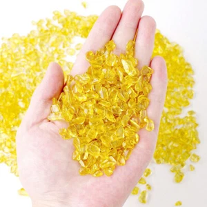 50g ghiaia naturale piccole patatine cadute Reiki pietra curativa cristallo quarzo citrino - Foto 1 di 5