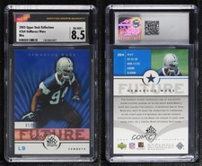 2005 Upper Deck Reflections Blue /99 DeMarcus Ware #264 CSG 8.5 Rookie RC