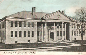 New College Building Shepherdstown W. Va.  Vintage 1911 Postcard