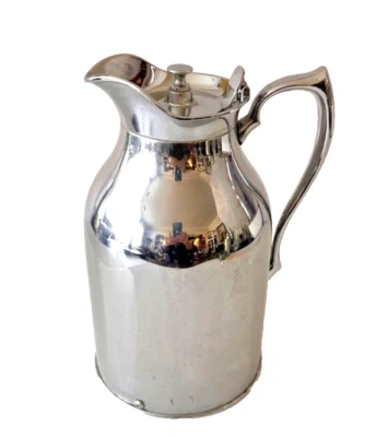 Termo cromo jarra térmica, prohibición/antiguo/vintage J-9 Foto 1 de 4