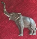 Vintage Russian Cast Metal Elephant Ornament