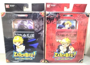Bandai ZATCH BELL ANIME Starter Deck Set of 2 SEALED DECKS W/OUT BOXES - Picture 1 of 5