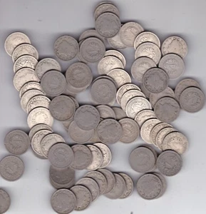 Ten Liberty V Nickels--full Dates! - Picture 1 of 1
