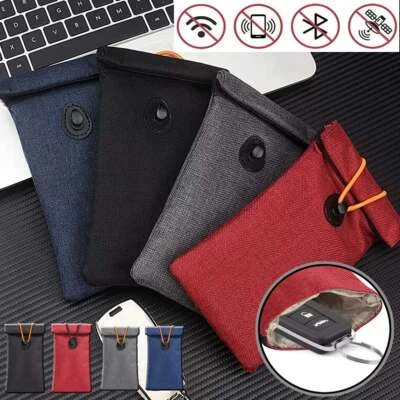 Сумка Faraday для сотового телефона автомобиля ключ RFID сигнал блокировки экранирования мешок чехол сумка - Изображение 1 из 4