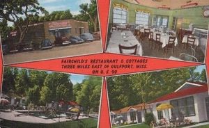 Fairchild's Restaurant & Cottages - Gulfport, Mississipps - unposted linen - Picture 1 of 3