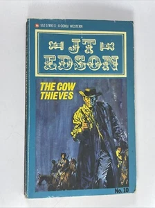 The Cow Thieves - J T Edson (Vintage Corgi Western PB) - Bild 1 von 8