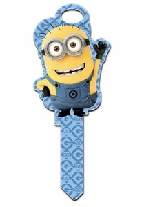NEW 2024 Despicable Me 4 Minion House Key Blank for Kwikset KW1 KW10 KW11 3D - Picture 1 of 2