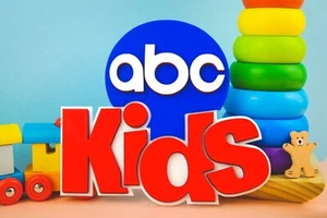 abc Kids Logo 3D gedruckt Rollenspiel Kind Spielzeug Lernen 20. Jahrhundert Fuchs TVOKIDS - Bild 1 von 6