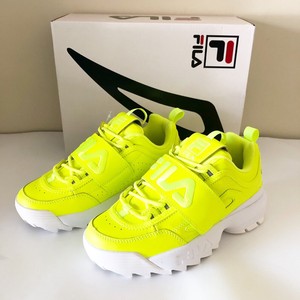 yellow fila sneakers womens
