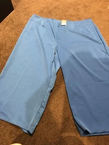 Autograph wide leg Blue Sapphire 7/8 pants Size 20. Brand New + tags - Picture 1 of 4