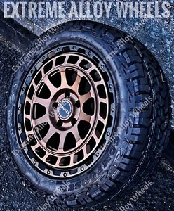 Jantes alliage 18" bronze Swamper pour Nissan Primastar 5x118 + pneus tout terrain - Photo 1 sur 10