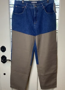 COLUMBIA Jeans Uomo Protezione Spazzola Denim Caccia Upland Panno Anatra 36x32 Nuovo con etichette - Foto 1 di 13