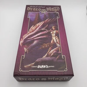 Draco Magi Dueling Card Game Unplayed First Kickstarter Edition Grey Fox Burke A - Picture 1 of 6