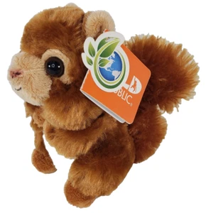 Wild Republic Cuddlekins Brown Squirrel Plush Soft Stuffed Animal Toy Gift 7" - Picture 1 of 12