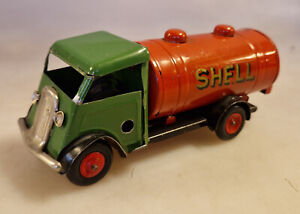 Triang Minic-Toys SHELL Tankwagen LKW Blechauto mit Uhrwerk 40-50er Jahre