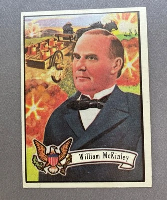 1972 Topps U.S. Presidents William McKinley #24 - Image 1 of 2