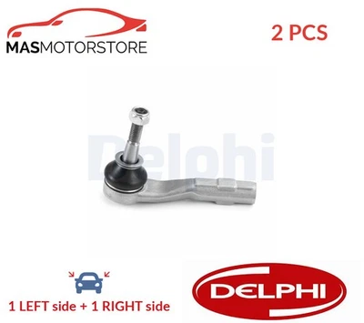 TRACK ROD END RACK END PAIR FRONT DELPHI TA3881 2PCS I NEW OE REPLACEMENT - Image 1 of 4