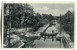 Postal Märkisch Rietz, Wendisch Rietz, esclusa, cerca de Storkow 1939 - Imagen 1 de 2