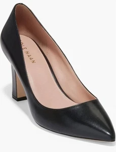 Women's Pump Cole Haan Mylah Heel Pump 75 MM - BLACK LEATHER - Picture 1 of 6