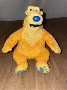 1999 Bear In The Big Blue House Jim Henson 6” Star Bean Plush Stuffed Animal Vtg - Picture 1 of 9