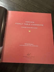 Nordstrom Friends And Family Cookbook Hardcover- Writing inside page see details - Foto 1 di 9