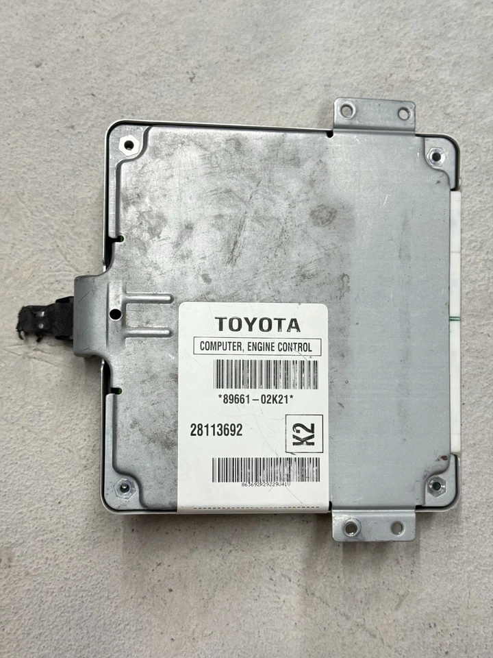 Компьютерный модуль двигателя 2005 2006 2007 Toyota Corolla ECM ECU PCM 89661-02K21 - Изображение 1 из 4